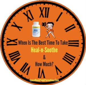 Best Time To Take Heal n Soothe Supplement