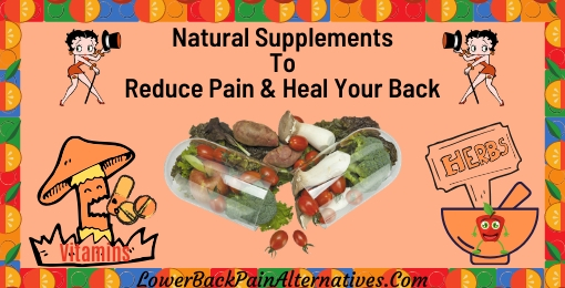 Natural Supplements For Pain Relief